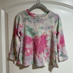 Cat & Jack Tie-Dye Long Sleeve Top